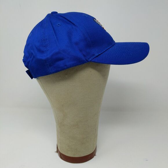 International Rotary Club Queensboro USA Mexico Flag Blue Hat Cap Adjustable - Picture 6 of 10